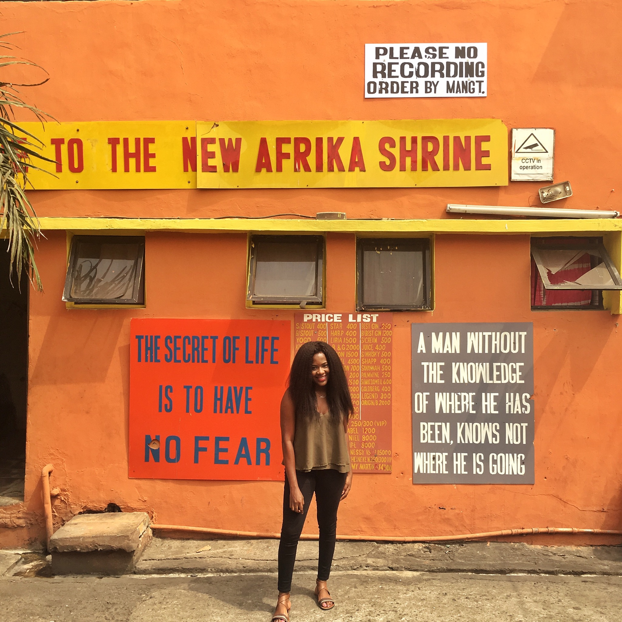 An Afternoon At The New Afrika Shrine