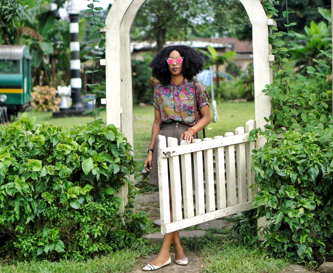 Outfit || Classic Vibes At Jaekel Home Lagos