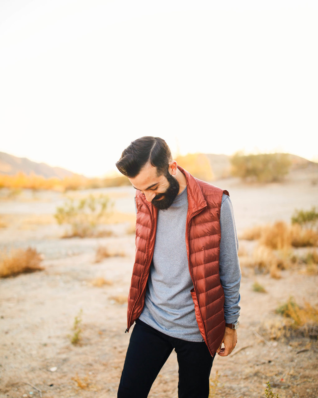 De-stressing within the Desert
