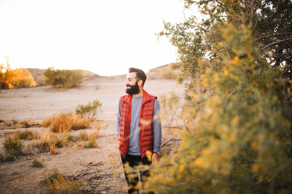 De-stressing within the Desert
