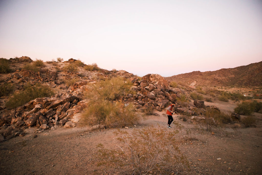 De-stressing within the Desert