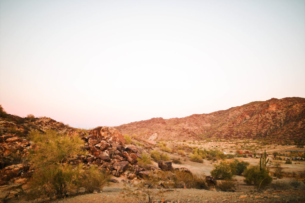 De-stressing within the Desert