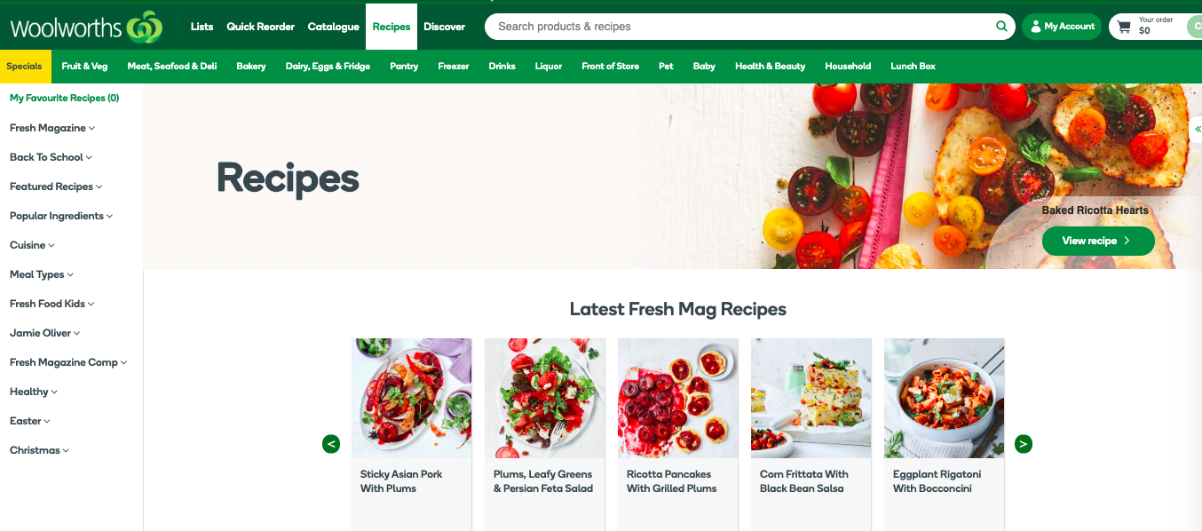 Why I store for my groceries on-line with Woolworths Why I store for my groceries on-line with Woolworths