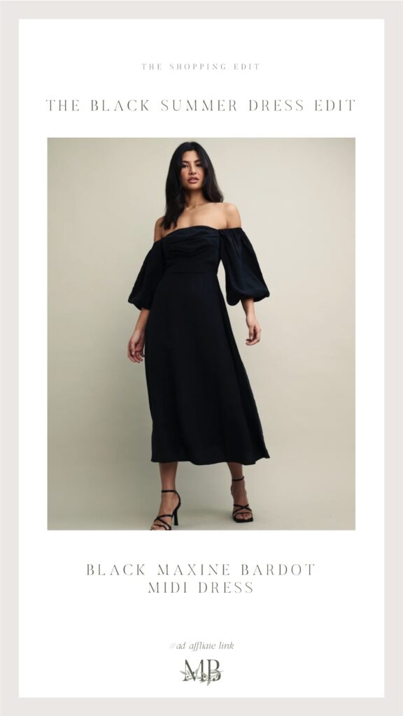 Black Summer time Costume Edit