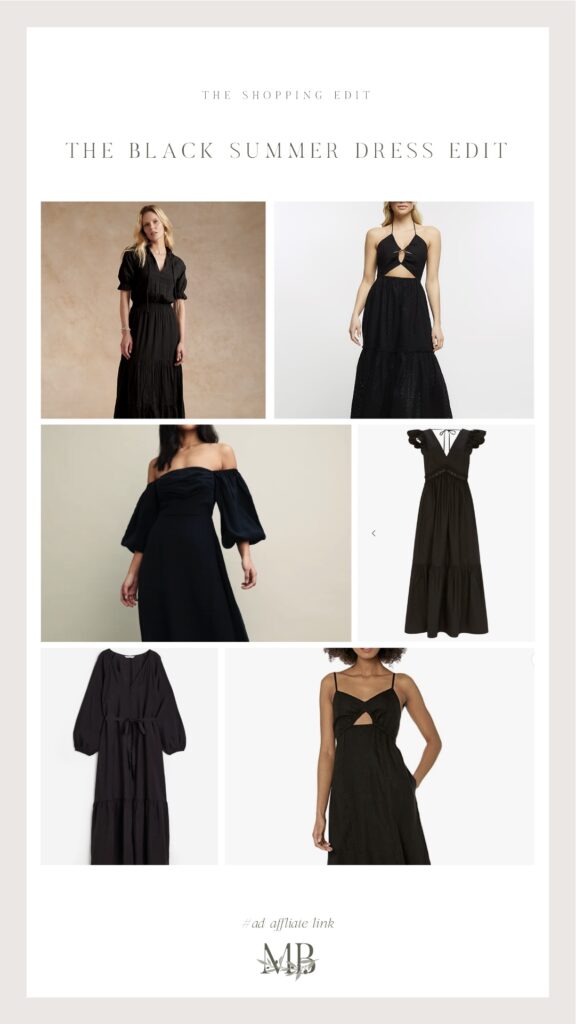 Black Summer time Costume Edit