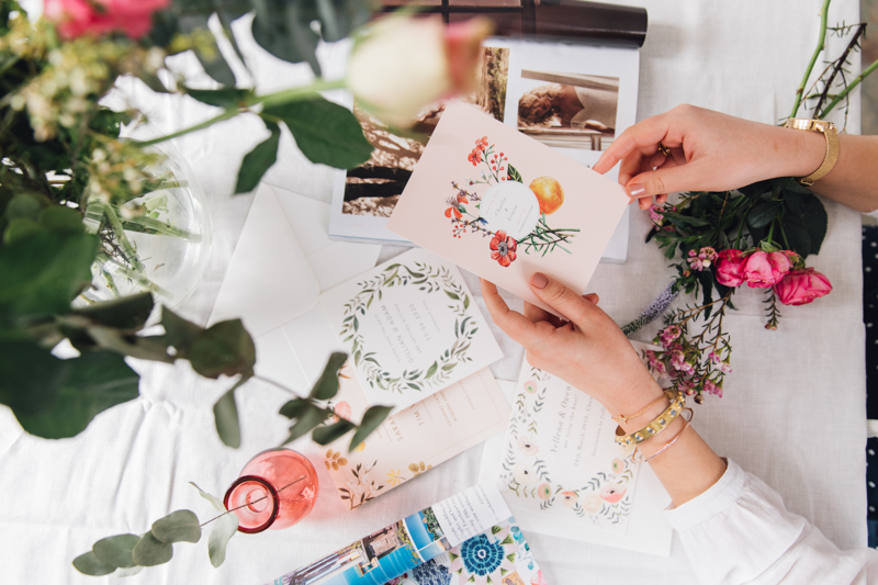 Selecting Our Wedding ceremony Stationery with Papier