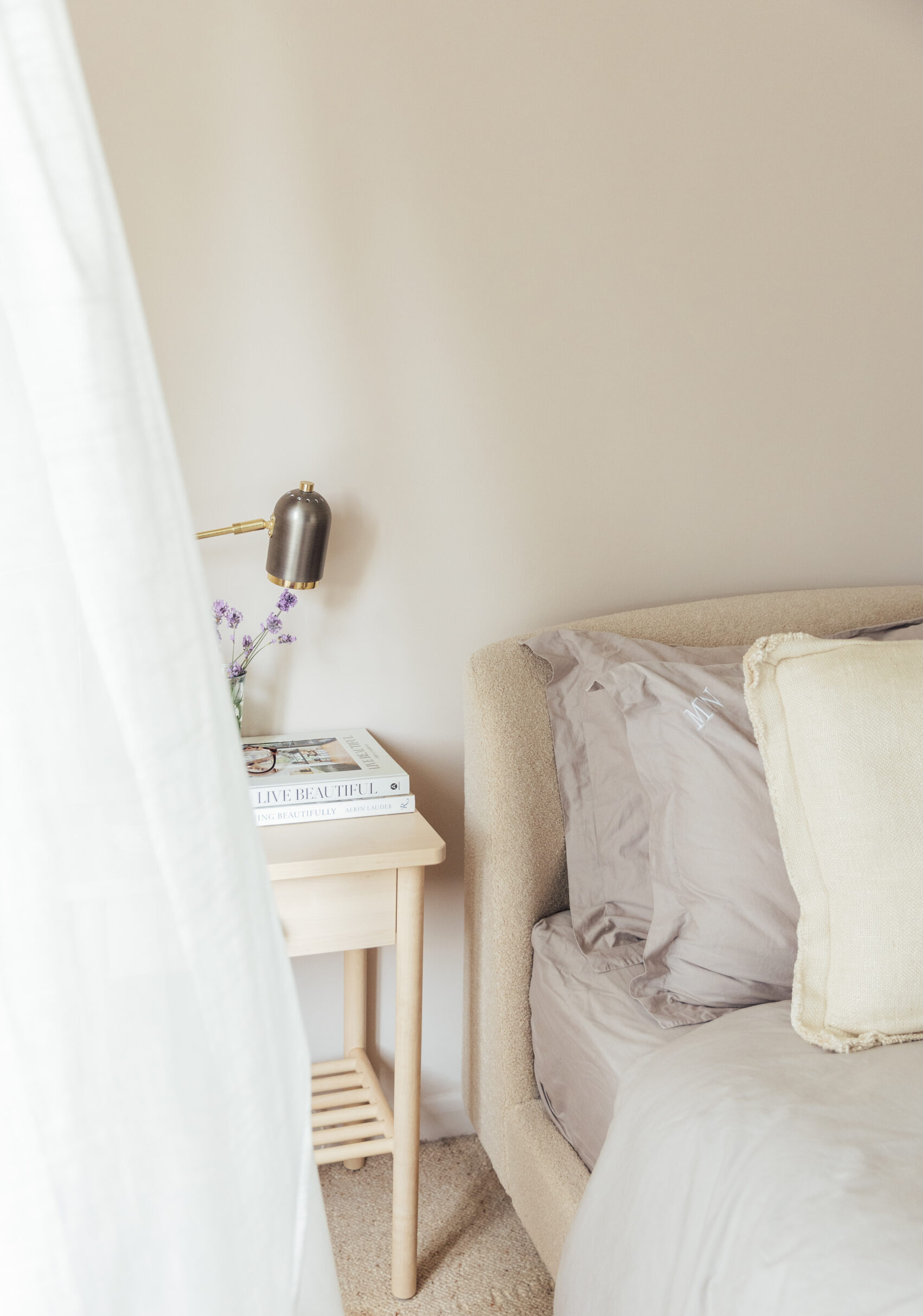 Our Heat Impartial Bed room Feat. my Bouclé Mattress of Goals